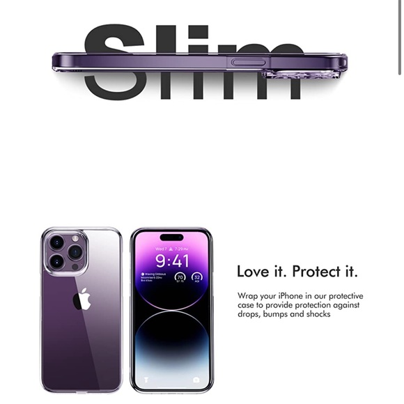 Iphone pro max 6.7" screen clear case - Picture 3 of 13